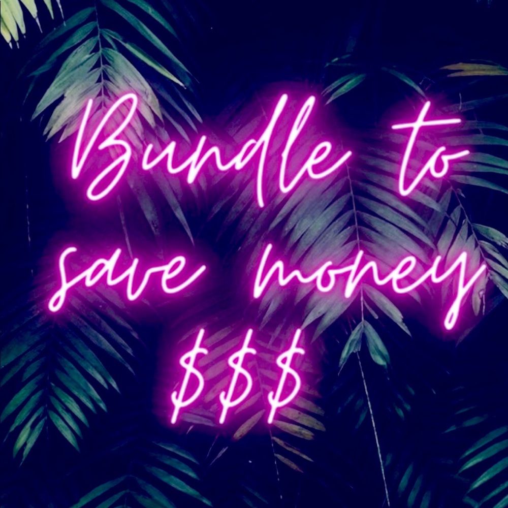 BUNDLE AND SAVE ❤️❤️❤️